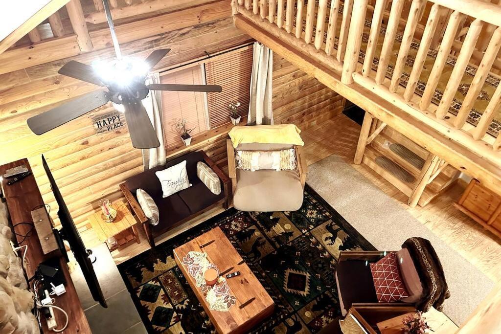 One Of A Kind Rustic Log Cabin Near Bryce Resort - Large Game Room - Fire Pit - Large Deck - Bbq Basye Zewnętrze zdjęcie